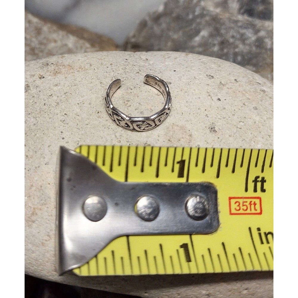 Celtic Sterling Silver .925 Tone Ring - Picture 3 of 8